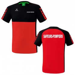 Tee Shirt Erima Six Wings - Sapeurs-Pompiers