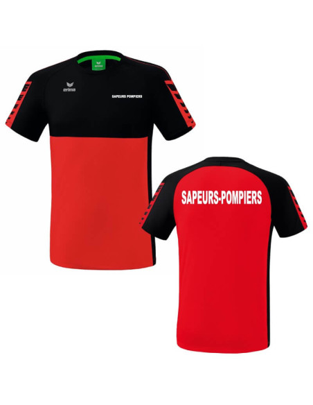 Tee Shirt Erima Six Wings - Sapeurs-Pompiers