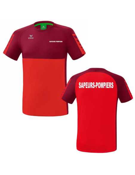 Tee Shirt Erima Six Wings - Sapeurs-Pompiers