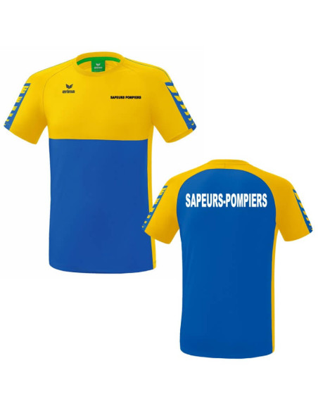 Tee Shirt Erima Six Wings - Sapeurs-Pompiers