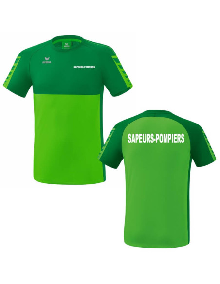 Tee Shirt Erima Six Wings - Sapeurs-Pompiers