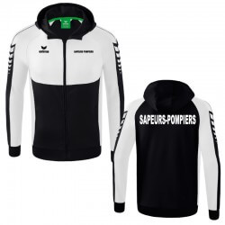 Veste avec capuche Erima - Six Wings - Sapeurs-Pompiers