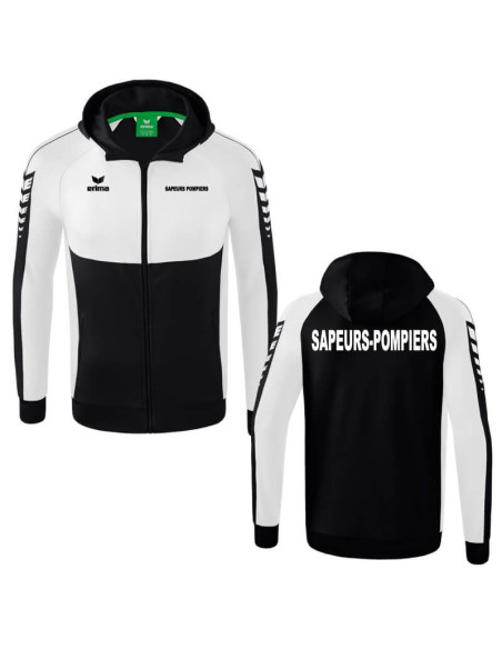 Veste avec capuche Erima - Six Wings - Sapeurs-Pompiers