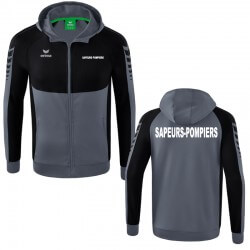 Veste avec capuche Erima - Six Wings - Sapeurs-Pompiers