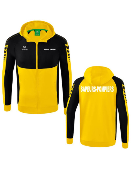 Veste avec capuche Erima - Six Wings - Sapeurs-Pompiers