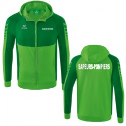 Veste avec capuche Erima - Six Wings - Sapeurs-Pompiers