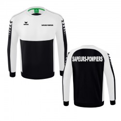 Sweat Shirt Erima - Six Wings - Sapeurs-Pompiers