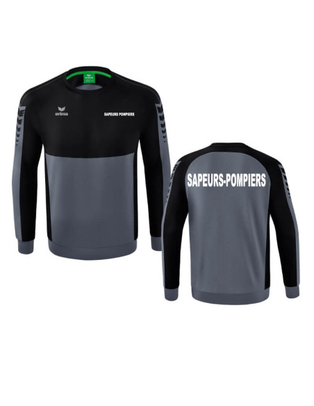 Sweat Shirt Erima - Six Wings - Sapeurs-Pompiers