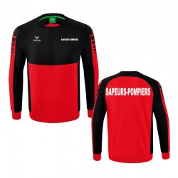 Sweat Shirt Erima - Six Wings - Sapeurs-Pompiers