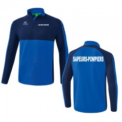 Sweat 1/4 zip Erima - Six Wings - Sapeurs-Pompiers