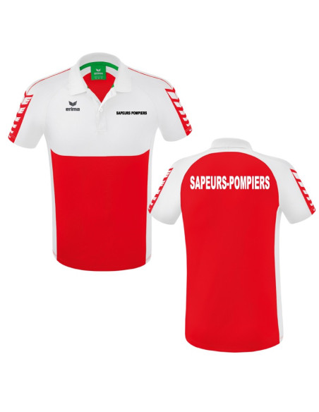 Polo Erima Six Wings - Sapeurs-Pompiers