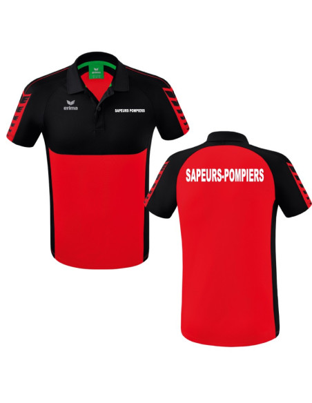 Polo Erima Six Wings - Sapeurs-Pompiers