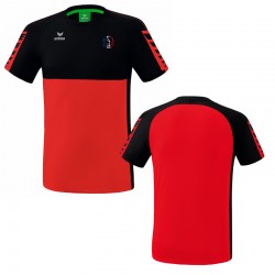 Tee Shirt Erima Six Wings - Casque Tricolore