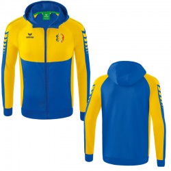 Veste avec capuche Erima - Six Wings - Casque Tricolore