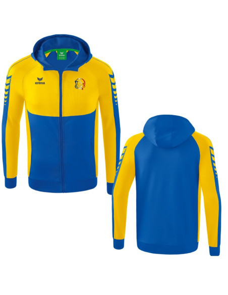 Veste avec capuche Erima - Six Wings - Casque Tricolore