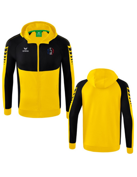 Veste avec capuche Erima - Six Wings - Casque Tricolore