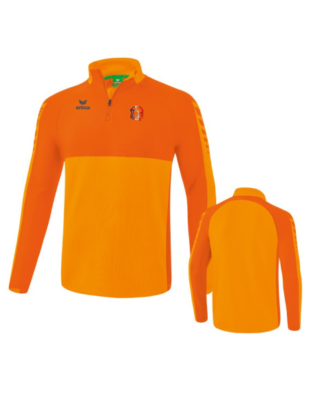 Sweat 1/4 zip Erima - Six Wings - Casque Tricolore Sweat 1/4 zip Erima - Six Wings - Casque Tricolore