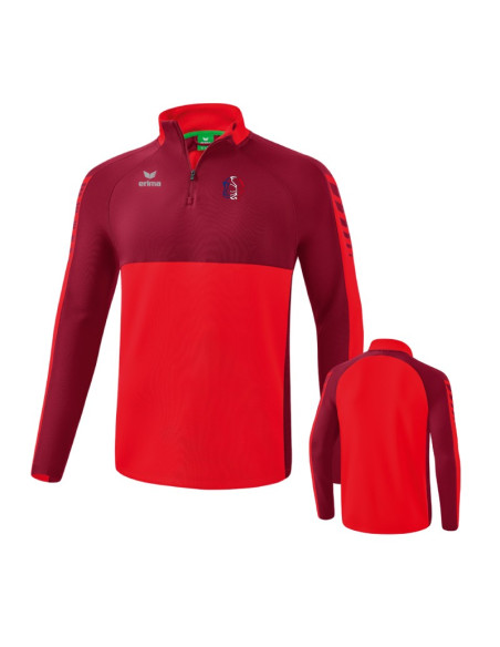 Sweat 1/4 zip Erima - Six Wings - Casque Tricolore Sweat 1/4 zip Erima - Six Wings - Casque Tricolore