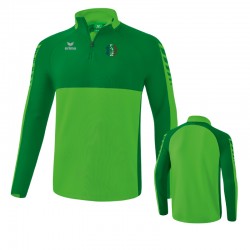 Sweat 1/4 zip Erima - Six Wings - Casque Tricolore