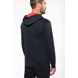 Sweat-shirt avec capuche - zippé