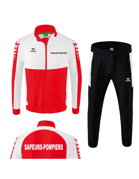 Pack Sport Veste + Pantalon Erima Six Wings - Sapeurs-Pompiers Pack Sport Veste + Pantalon Erima Six Wings - Sapeurs-Pompiers
