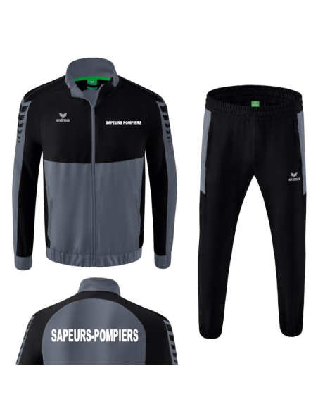 Pack Sport Veste + Pantalon Erima Six Wings - Sapeurs-Pompiers Pack Sport Veste + Pantalon Erima Six Wings - Sapeurs-Pompiers