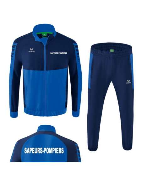 Pack Sport Veste + Pantalon Erima Six Wings - Sapeurs-Pompiers Pack Sport Veste + Pantalon Erima Six Wings - Sapeurs-Pompiers