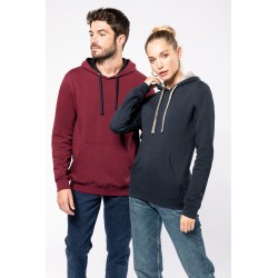 Sweat-shirt sans zip avec capuche - poche kangourou