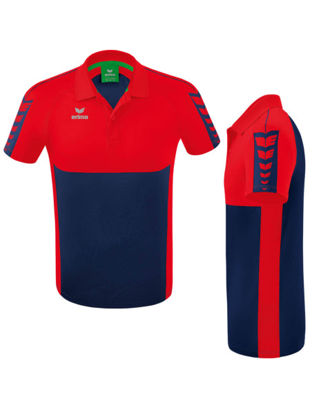 Polo Erima Six Wings - 12 couleurs au choix