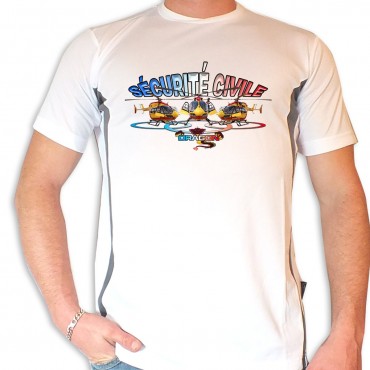 Tee shirt Men Fire : Sécurité civile