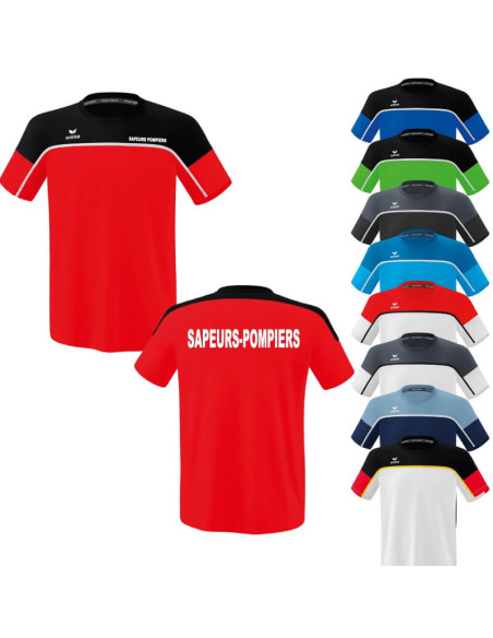 Tee Shirt Erima CHANGE - Sapeurs-Pompiers