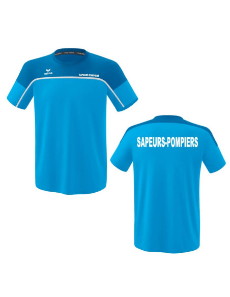 Tee Shirt Erima CHANGE - Sapeurs-Pompiers