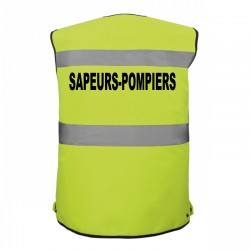 Gilet fluo personnalisé - Expédition Rapide