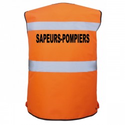 Gilet fluo personnalisé - Expédition Rapide