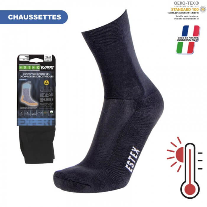 Chaussette ESD ANTISTATIQUE - ESTEX