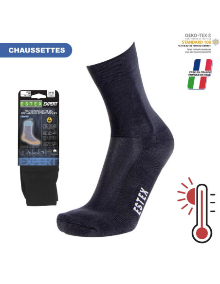 Chaussette ESD ANTISTATIQUE - ESTEX