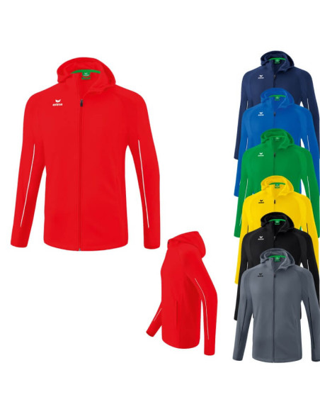 Veste avec Capuche Erima LIGA STAR - 7 couleurs au choix Veste avec Capuche Erima LIGA STAR - 7 couleurs au choix