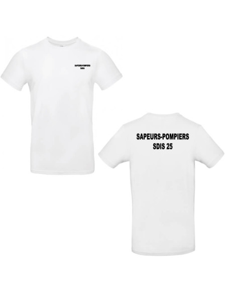 Tee shirt Sapeurs-Pompiers Personnalisé Tee shirt Sapeurs-Pompiers Personnalisé