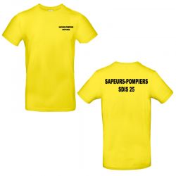 Tee shirt Sapeurs-Pompiers Personnalisé