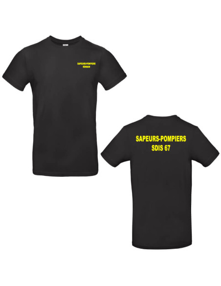 Tee shirt Sapeurs-Pompiers Personnalisé Tee shirt Sapeurs-Pompiers Personnalisé