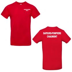 Tee shirt Sapeurs-Pompiers Personnalisé