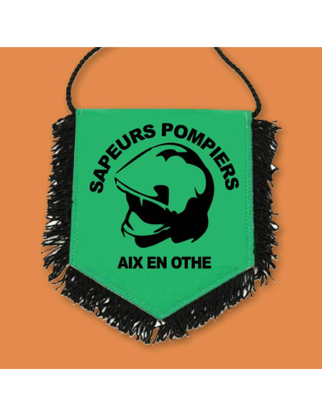 Fabrication de fanions - Men Fire La boutique des amicales sapeurs-pompiers