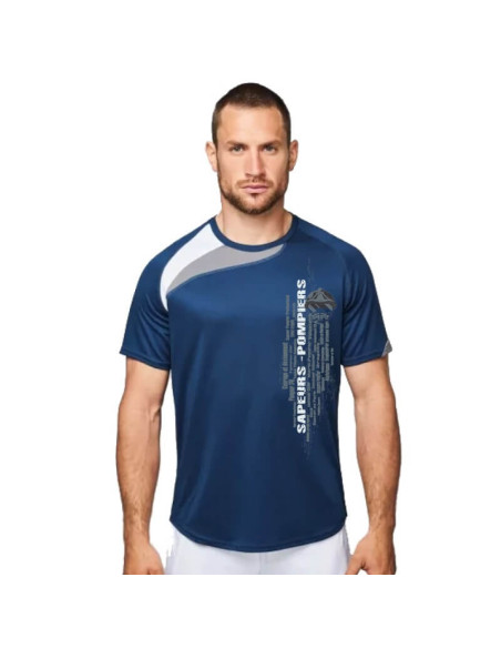 T-shirt Men Fire : Mission V2