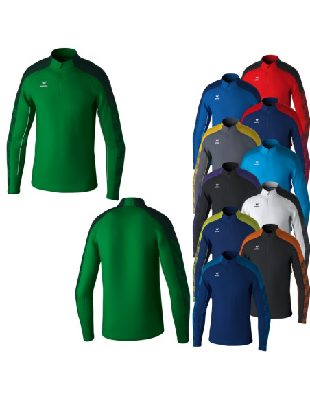 Sweat 1/4 Zip Erima EVO STAR - 11 couleurs au choix