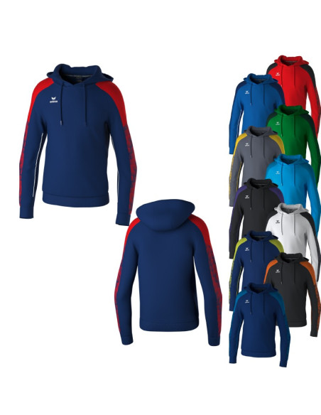Sweat à Capuche Erima EVO STAR - 11 couleurs au choix