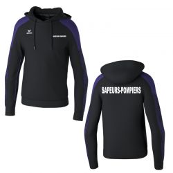 Sweat à Capuche Erima EVO STAR - Sapeurs-Pompiers