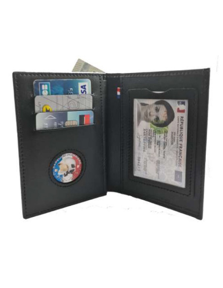 Porte-Carte Sapeur Pompier 3 Volets