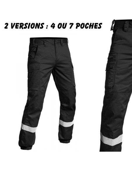 Pantalon d'intervention F2 Noir - Men Fire Boutique S.S.I.A.P Pantalon d'intervention F2 Noir - Men Fire Boutique S.S.I.A.P