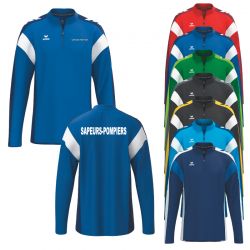 Sweat 1/4 Zip Erima CELEBRATE 125 – Sapeurs-Pompiers