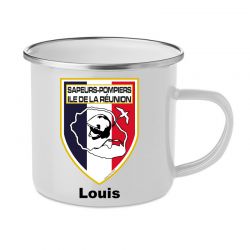 Mug aluminium 370 ml blanche - personnalisée à l'unité